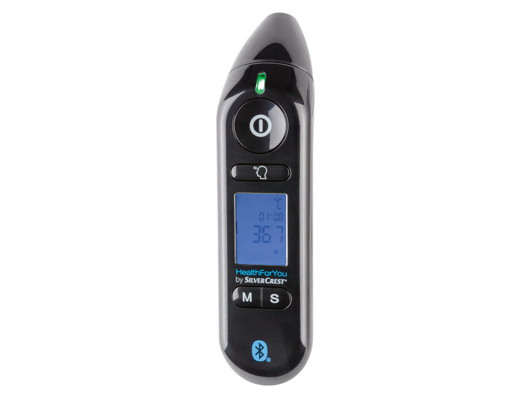 SILVERCREST® PERSONAL CARE Multifunktionsthermometer SFT 81, mit App Riesige Ersparnisse
