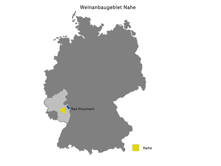 Riesling Scheurebe Nahe QbA halbtrocken, Weißwein 2023 Super Rabatt