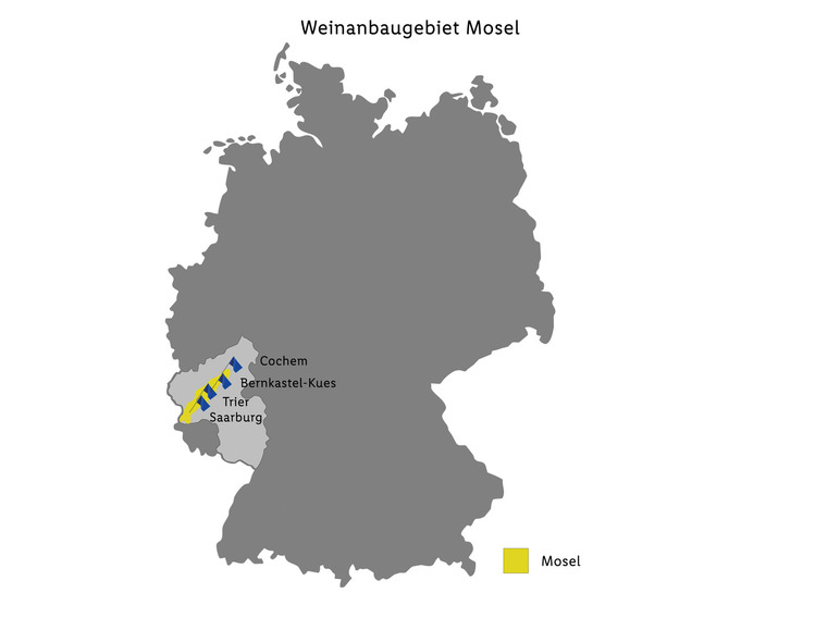 Markus Molitor "M" Riesling Mosel QbA feinherb, Weißwein 2022 im Angebot