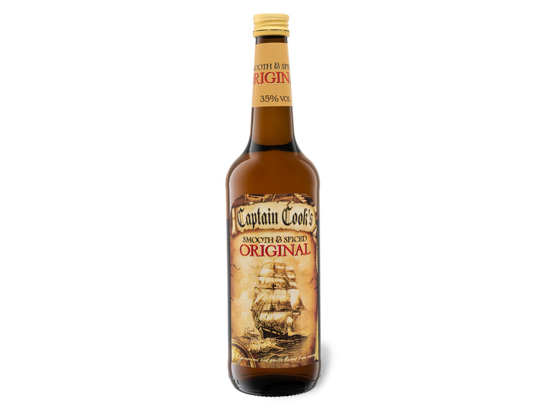 JAMES COOK Captain Cook´s Smooth & Spiced (Rum-Basis) 35% Vol Günstiger Verkauf