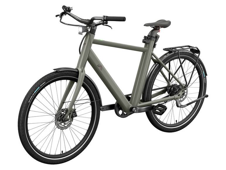 CRIVIT Urban E-Bike X.2 Olive Green Rabatt
