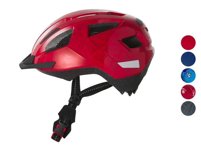 CRIVIT Kinder-Fahrradhelm, mit abnehmbarem Rücklicht Cyber Monday