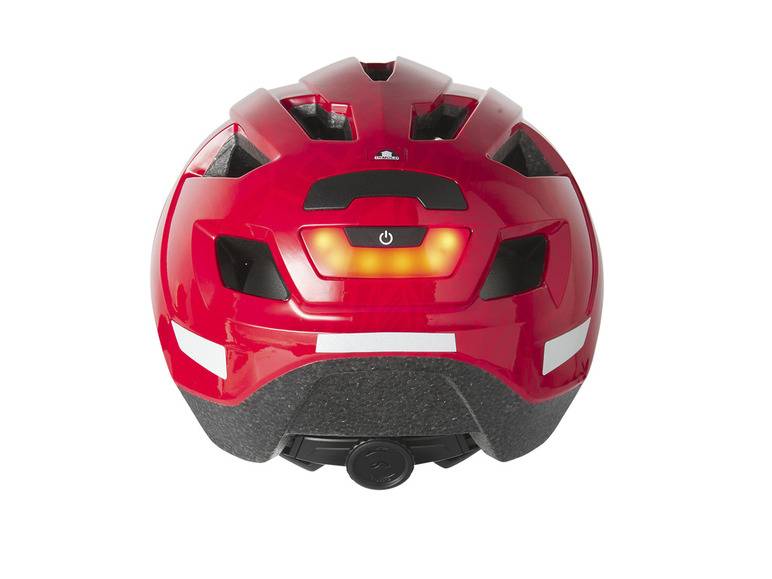 CRIVIT Kinder-Fahrradhelm, mit abnehmbarem Rücklicht Cyber Monday