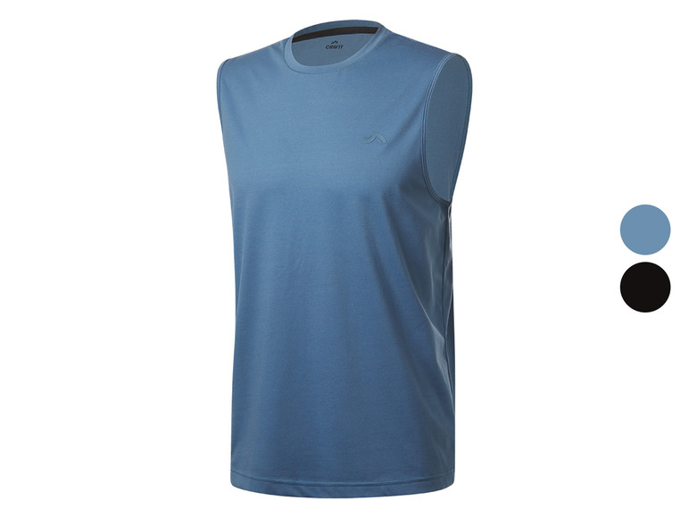 CRIVIT Herren Tanktop, schnelltrocknend und feuchtigkeitsableitend Weihnachtsangebot