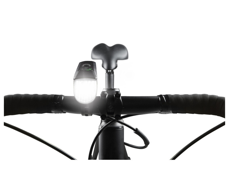 CRIVIT LED-Fahrradleuchten-Set, selbstabblendend Muttertagsangebot