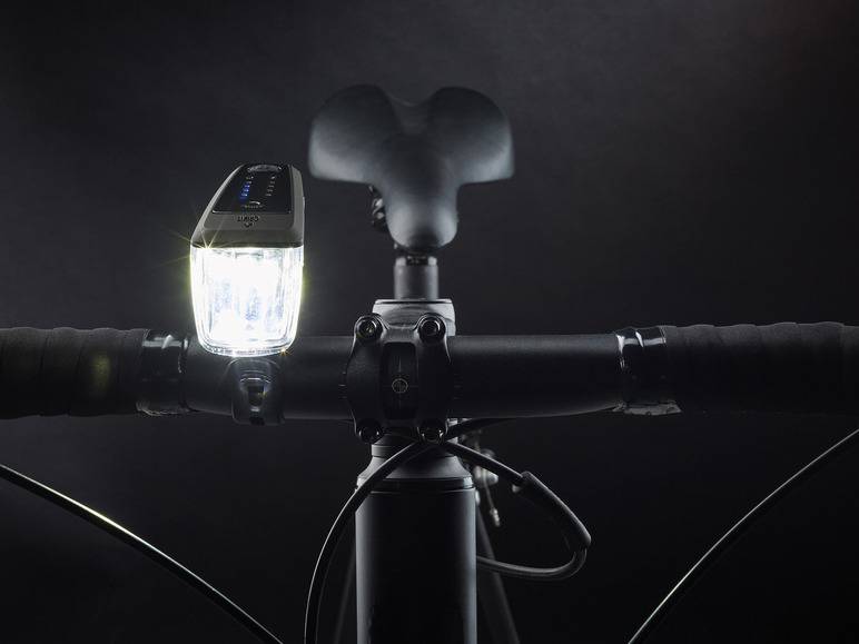 CRIVIT LED-Fahrradleuchten-Set mit Notbremsfunktion Heißer Verkauf