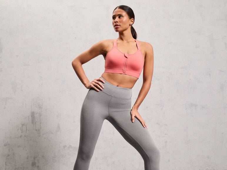 CRIVIT Damen Sportbustier, High-Level, mit Mesh-Einsätzen Exklusive Angebote