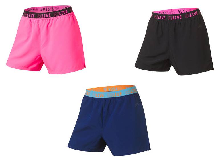 CRIVIT Damen Funktionsshorts mit seitlichen Eingriffstaschen Blitzangebot