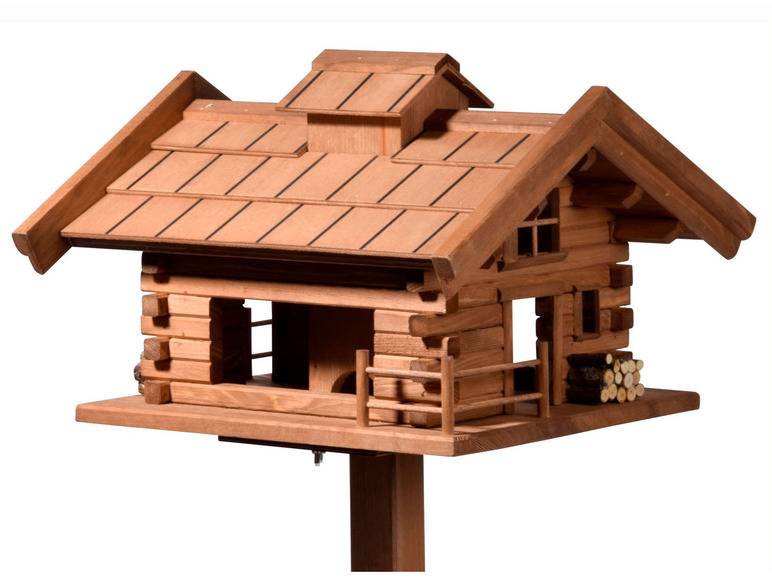 dobar Vogelfutterhaus »Tirol«, inkl. Standfuß, H 117 cm, aus Holz Wochenangebot