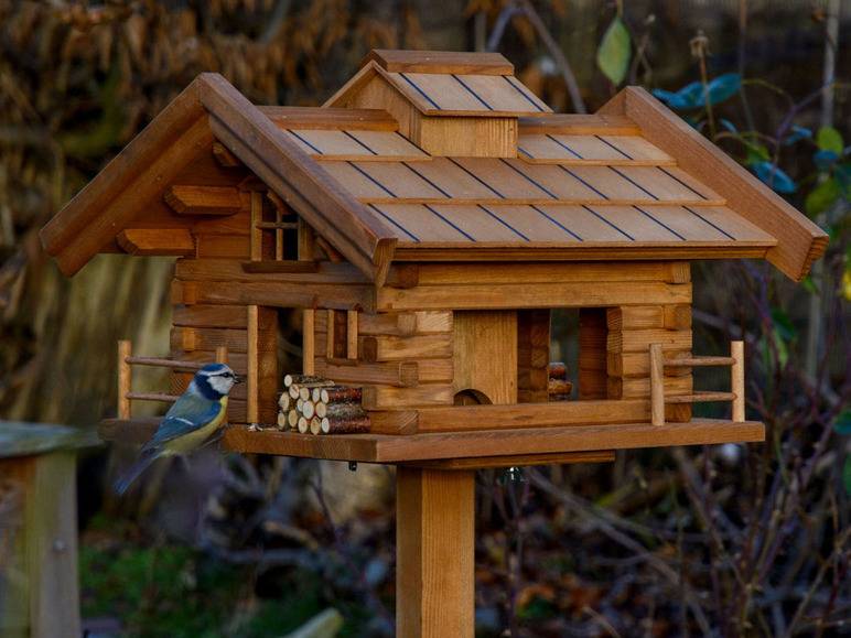 dobar Vogelfutterhaus »Tirol«, inkl. Standfuß, H 117 cm, aus Holz Wochenangebot