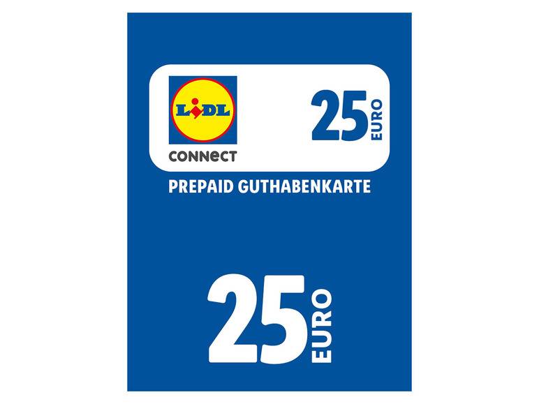 Lidl Connect Guthabenkarte über 25€ Günstiger Verkauf