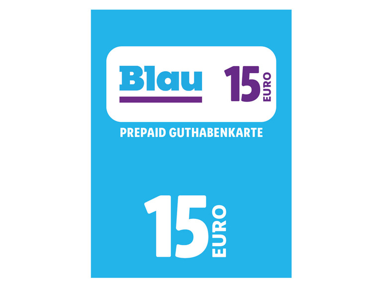 Blau Code über 15 € Muttertagsangebot