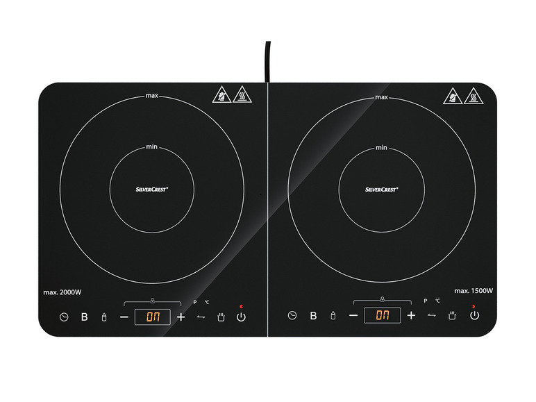 SILVERCREST® KITCHEN TOOLS Doppelinduktionskochplatte »SDI 3500 E1« Kostenlose Rückgabe
