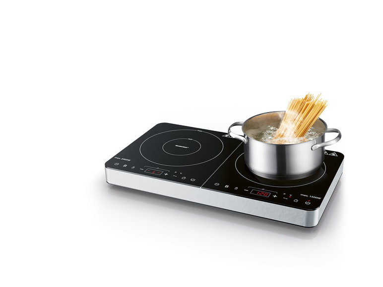 SILVERCREST® KITCHEN TOOLS Doppelinduktionskochplatte »SDI 3500 E1« Kostenlose Rückgabe