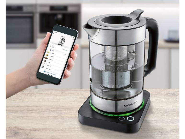 SILVERCREST® KITCHEN TOOLS Wasserkocher Smart »SWS 3000 A1«, 1,7 l Letzte 3 Tage