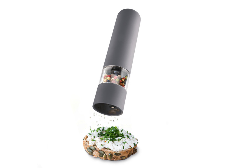 SILVERCREST® KITCHEN TOOLS Salz- oder Pfeffermühle, mit integriertem Licht Vierteljährliche Förderung