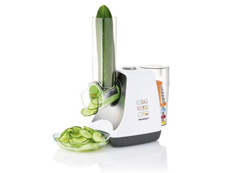 SILVERCREST® KITCHEN TOOLS 5-in-1-Elektrische Gemüseraspel »SGR 150 E2«, 150 W Clearance-Verkauf