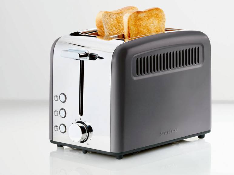 SILVERCREST® KITCHEN TOOLS Doppelschlitz-Toaster »STC 950 D3«, 950 W Black Friday Preise
