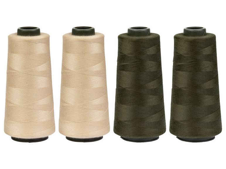 crelando® Overlock Nähgarn, 2.500 m, 4-teilig Sonderangebot
