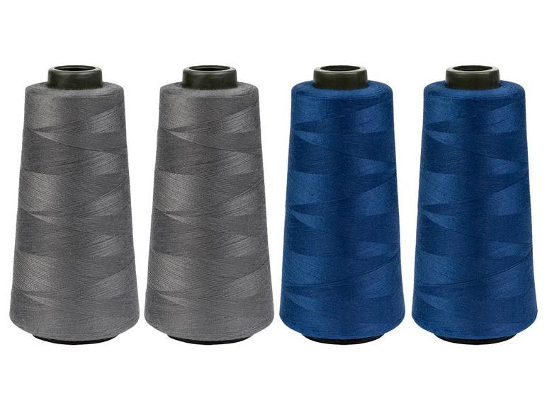 crelando® Overlock Nähgarn, 2.500 m, 4-teilig Sonderangebot
