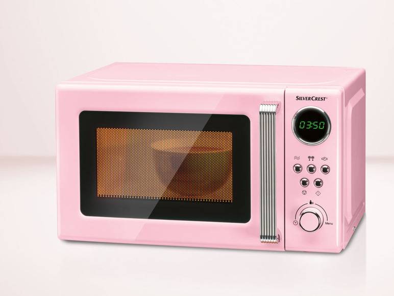 SILVERCREST® KITCHEN TOOLS Mikrowelle »SMWC 700 C1«, 17l, 700 W rosa Günstig kaufen