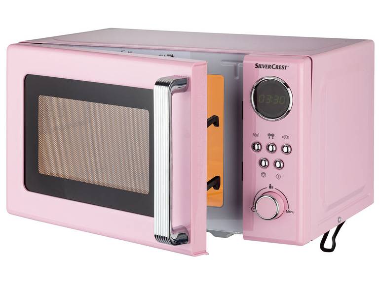 SILVERCREST® KITCHEN TOOLS Mikrowelle »SMWC 700 C1«, 17l, 700 W rosa Günstig kaufen