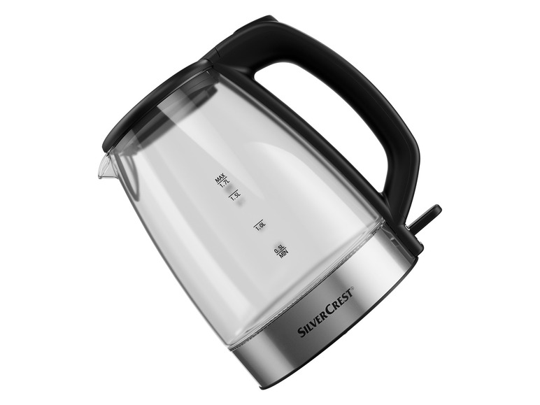 SILVERCREST® KITCHEN TOOLS Glas-Wasserkocher »SWGF 3000 C2«, mit LED-Farbwechsel, 1,7 l Großer Ausverkauf