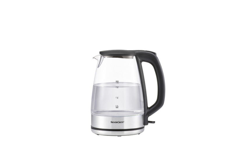 SILVERCREST® KITCHEN TOOLS Glas-Wasserkocher »SWGF 3000 C2«, mit LED-Farbwechsel, 1,7 l Großer Ausverkauf