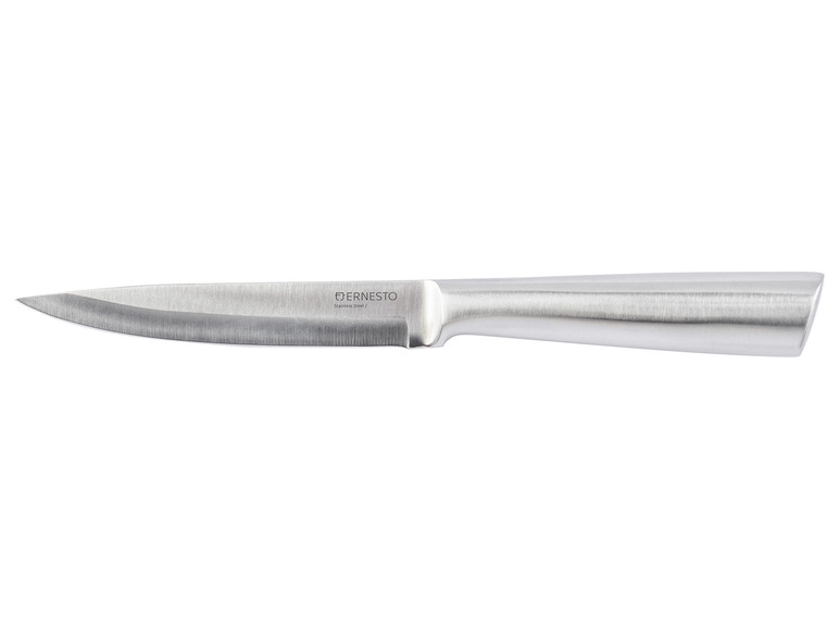 ERNESTO® Messer mit Bambus-Griff, Edelstahl-Griff Black Friday