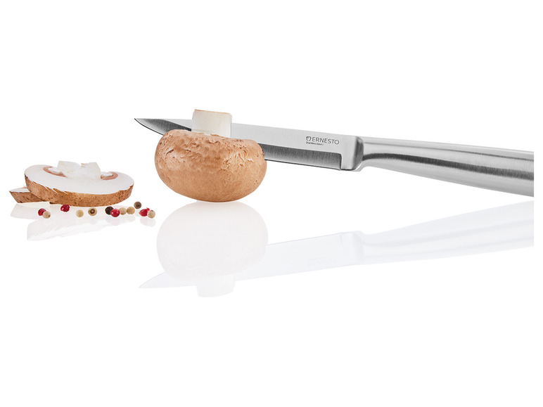 ERNESTO® Messer mit Bambus-Griff, Edelstahl-Griff Black Friday