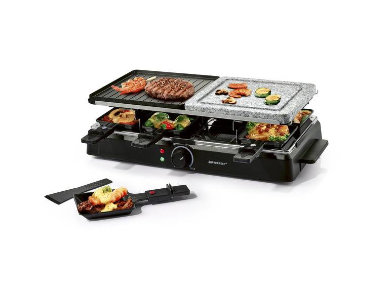 SILVERCREST® KITCHEN TOOLS Raclette-Grill »SRGS 1400 E1«, mit heißem Stein, 1400 W Valentinstagsangebot