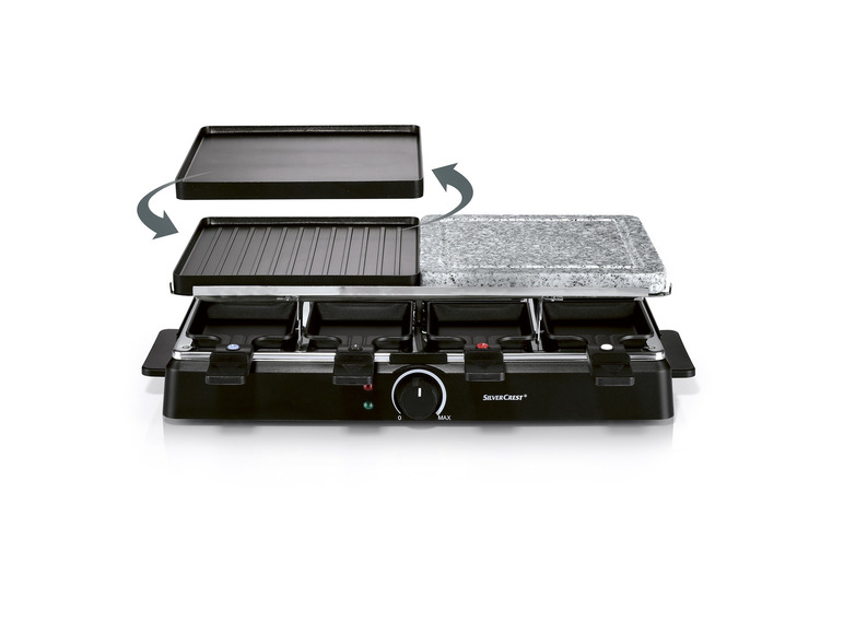 SILVERCREST® KITCHEN TOOLS Raclette-Grill »SRGS 1400 E1«, mit heißem Stein, 1400 W Valentinstagsangebot