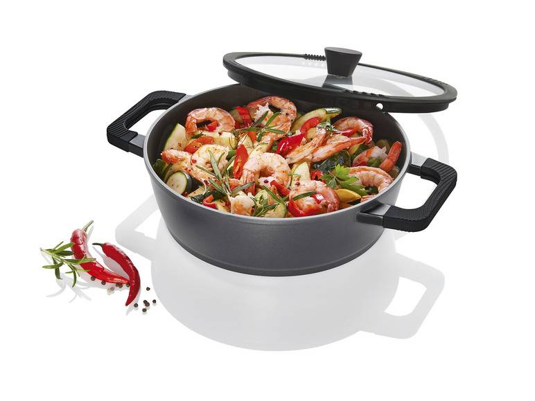 ERNESTO® Alu-Servierpfanne, Ø 28 cm Top Angebot