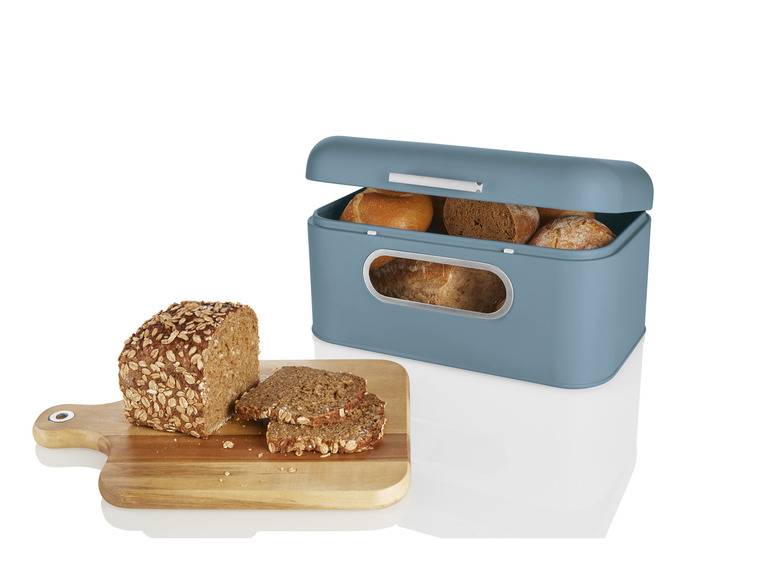 ERNESTO® Brotkasten, mit Sichtfenster, aus Metall Online Outlet