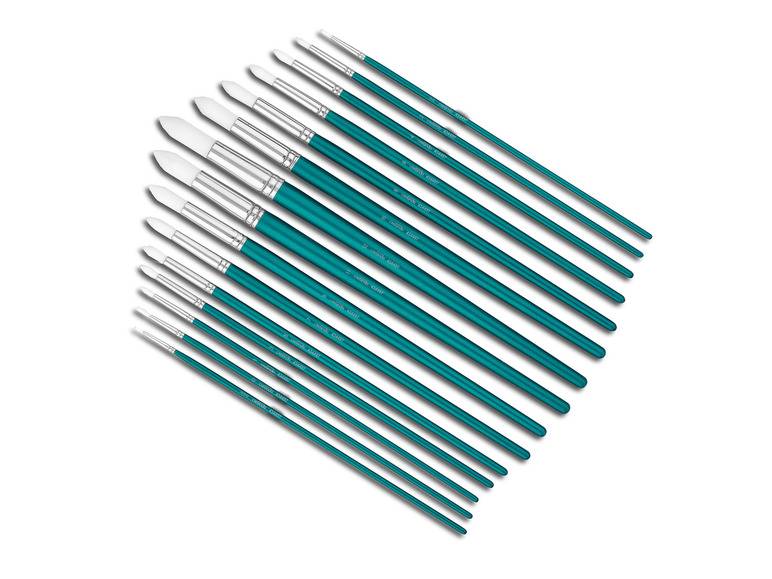 crelando® Pinsel-Set, mit Birkenholzgriff Räumungsverkauf