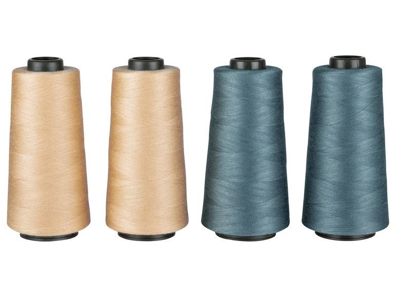 crelando® Overlock Nähgarnspule 2.500m 4er Tägliche Deals
