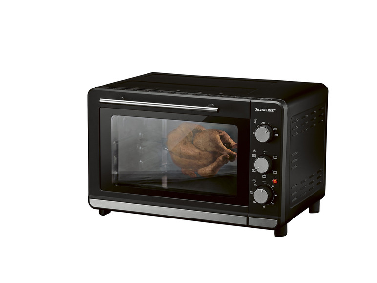 SILVERCREST® KITCHEN TOOLS Grill- und Backautomat »SGBR 1500 D4«, mit rotierendem Grillspieß Begrenzte Freigabe