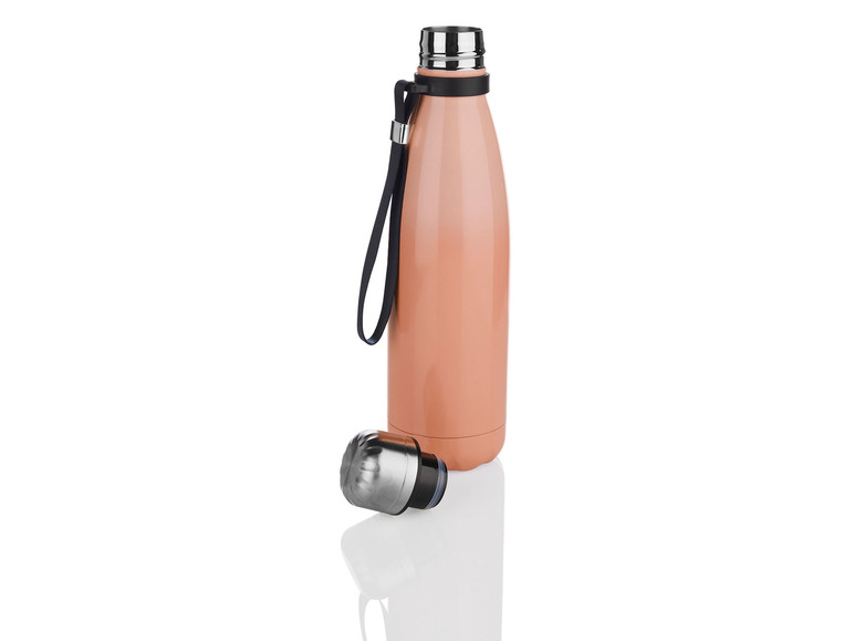 ERNESTO® Edelstahl-Isolierflasche, 0,5 l, mit Schlaufe Discount Store für neue Produkte