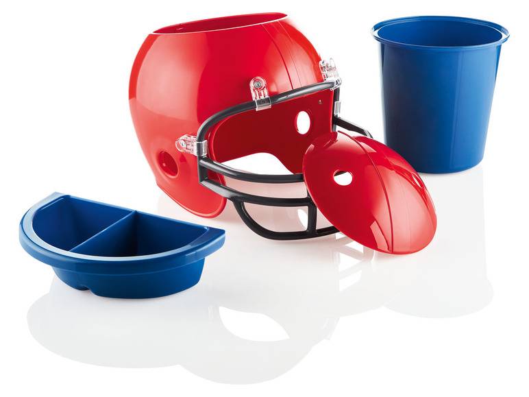ERNESTO® Snackhelm, Football-Helm-Optik, herausnehmbare Behälter Im Verkauf