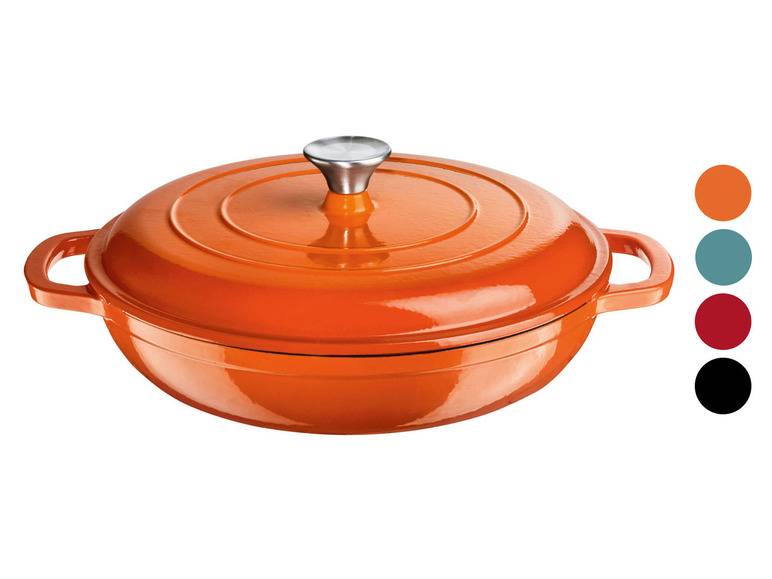 ERNESTO® Gusseisen-Servierpfanne, Ø 30 cm, mit Drop-System Verkauf
