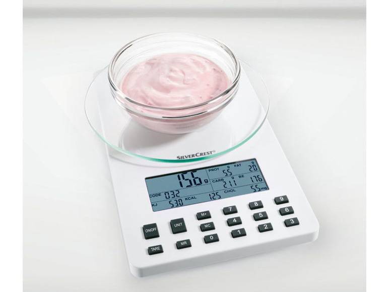 SILVERCREST® KITCHEN TOOLS Nährwert-Analysewaage fit »SNAW 1000 D2« Saisonschlussverkauf