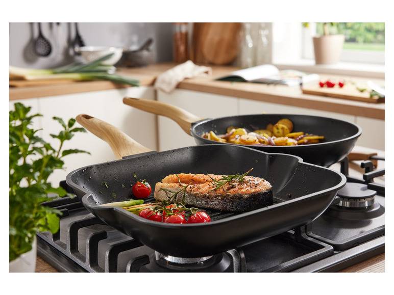 ERNESTO® Aluguss-Grill-/ Bratpfanne, 28 cm Weihnachtsangebot