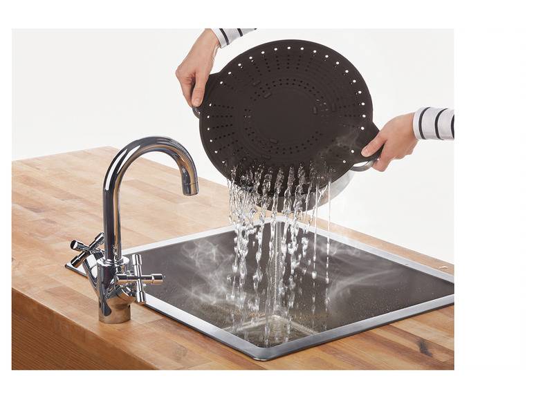 ERNESTO® Pfannenspritzschutz Silikon 3 in 1 Jubiläumsangebot