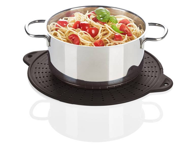 ERNESTO® Pfannenspritzschutz Silikon 3 in 1 Jubiläumsangebot