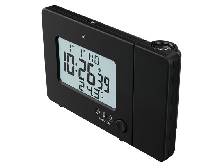 AURIOL® Funk-Projektionswecker, mit LC-Display Lagerräumung