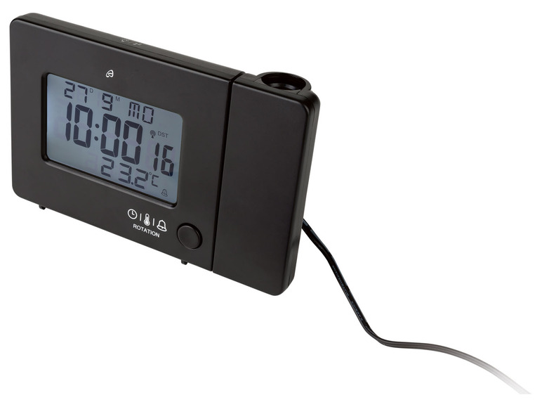 AURIOL® Funk-Projektionswecker, mit LC-Display Lagerräumung
