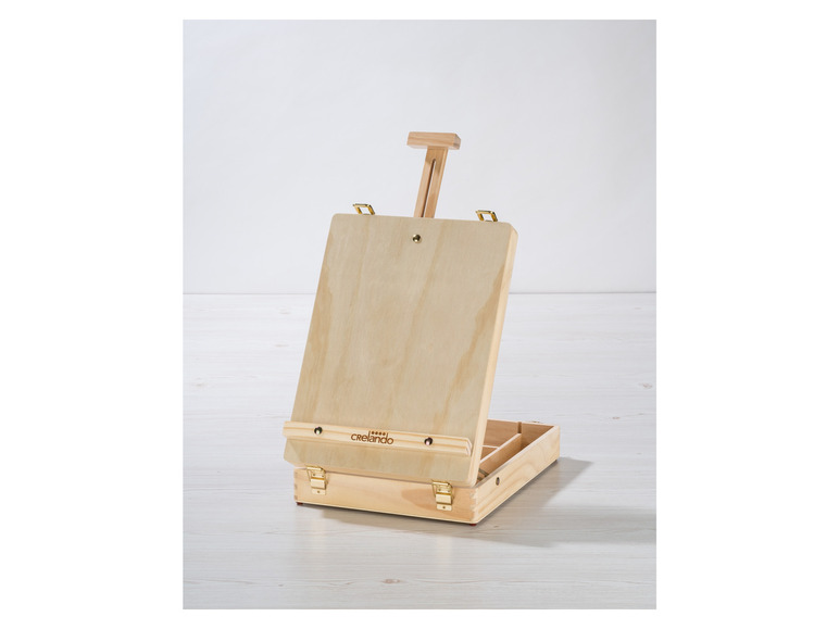 crelando® Koffer-Tischstaffelei Top Angebot