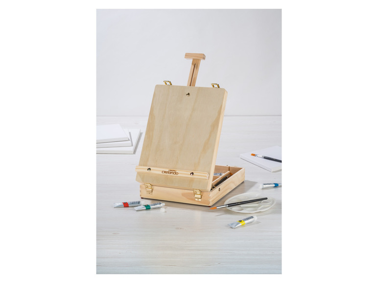 crelando® Koffer-Tischstaffelei Top Angebot