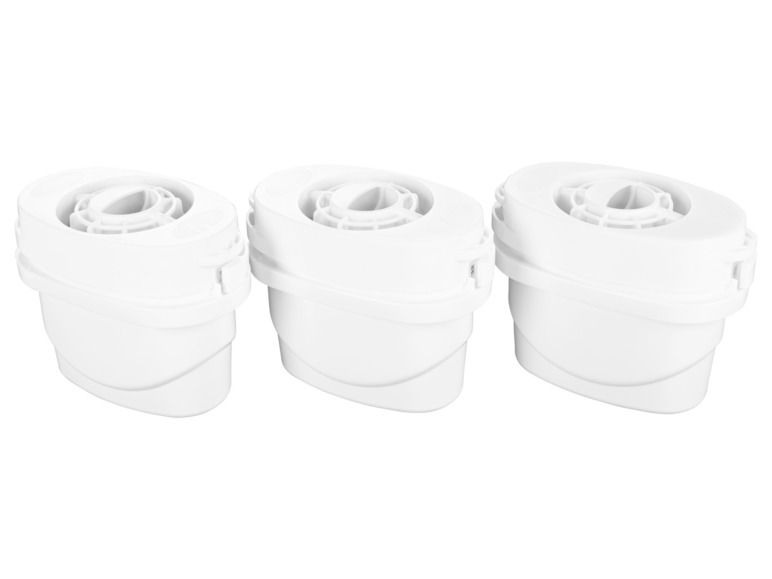 LIVARNO home Wasserfilter-Kartuschen, 3 Stück inkl. Adapter für Brita-Wasserkaraffen Neueste Mode