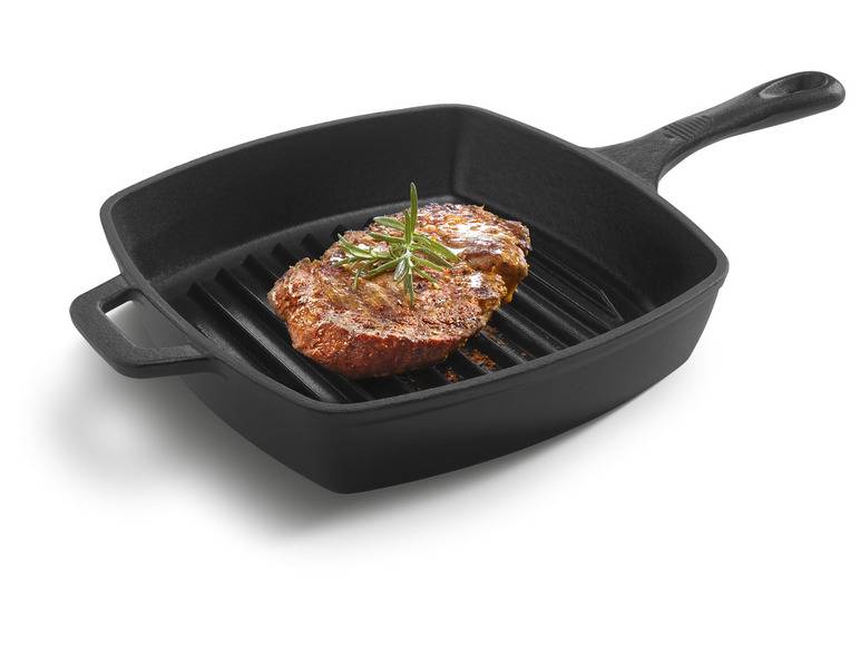 GRILLMEISTER Bratpfanne, aus Gusseisen Wochenangebot